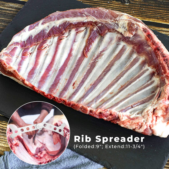 Jellas 10 Pieces Hunting Knife Set, Fixed Blade Knife Hunting Field Dressing Kit, Compact Skinning Knives for Camping Fishing, Portable Survival Kit Camping Tool Set, Camping Gear