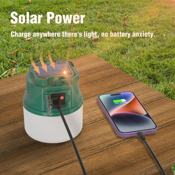 JELLAS Camping Lantern Rechargeable