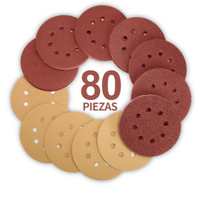 Jellas 5-Inch Sanding Discs