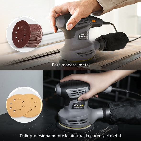 Jellas 5-Inch Sanding Discs