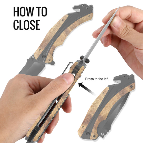 Jellas Pocket Folding Knife -KN05