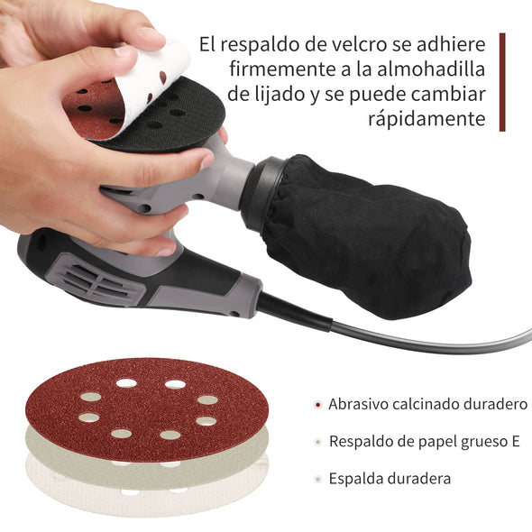 Jellas 5-Inch Sanding Discs