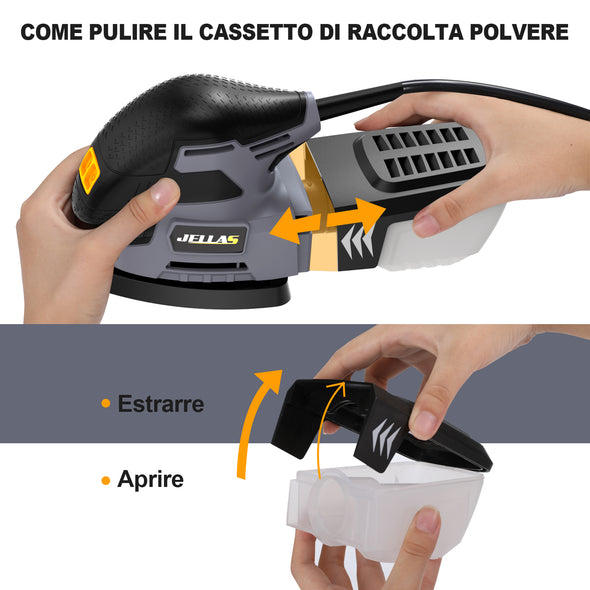 Jellas 13,000 OPM Mouse Detail Sander -MS01