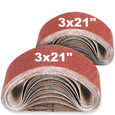 Jellas 26PCS Sanding Belts