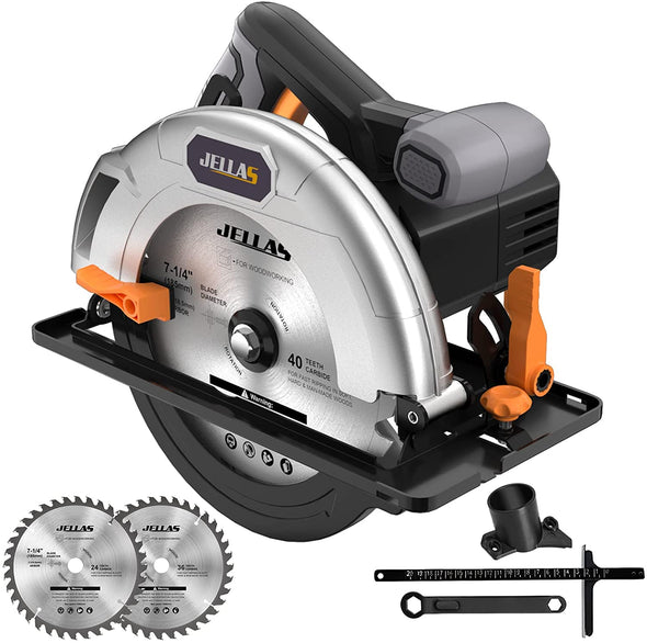 Jellas 13-Amp 5500RPM Circular Saw