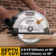 Jellas 13-Amp 5500RPM Circular Saw