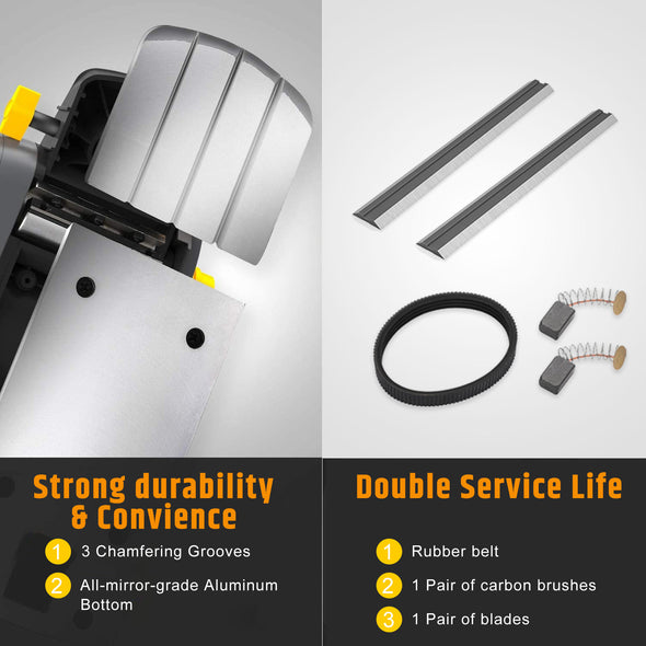 Jellas 7.5Amp Power Hand Planer -EP01