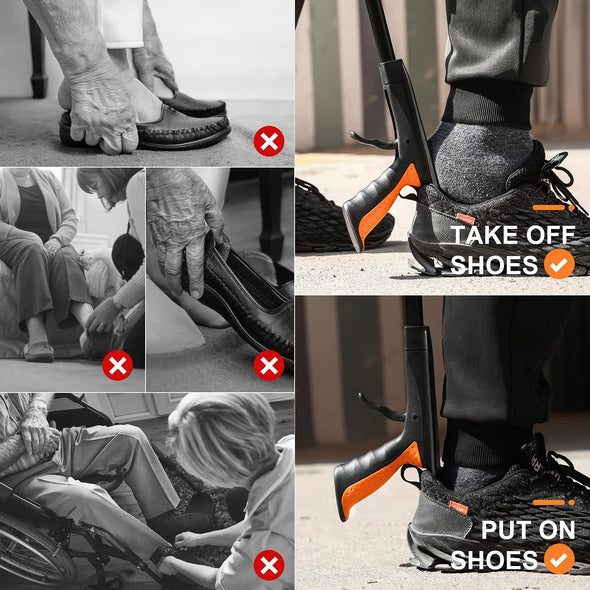 Jellas 2-Pack 32 Inch Grabber Reacher Tool