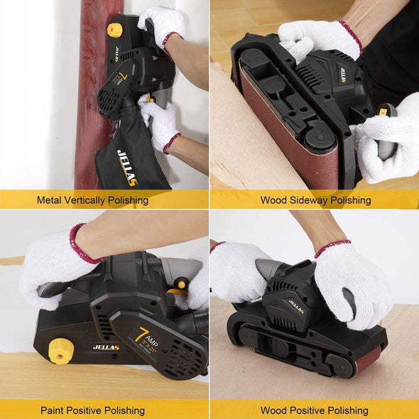 Jellas 26PCS Sanding Belts