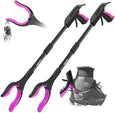Jellas 2-Pack 32 Inch Grabber Reacher Tool