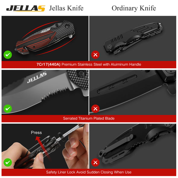 Jellas Tactical Knife -KN03