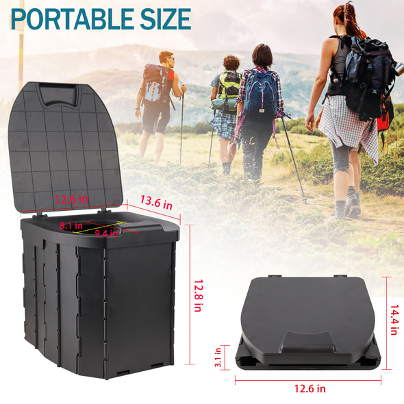 JELLAS Portable Toilet for Camping