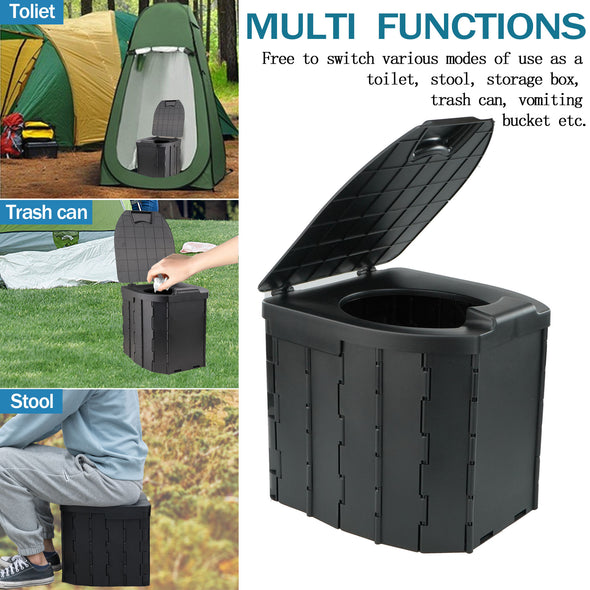 JELLAS Portable Toilet for Camping