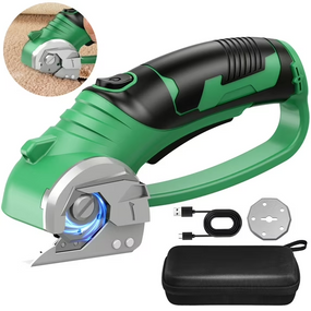 JELLAS Cordless Electric Scissors With Bag