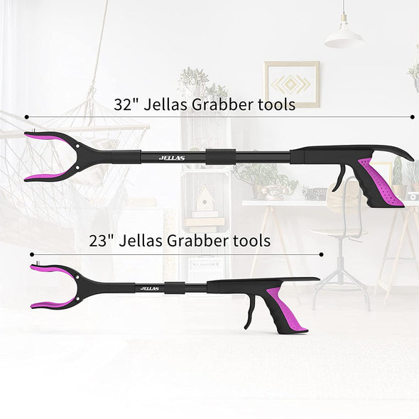 Jellas 23 Inch Grabber Reacher Tool