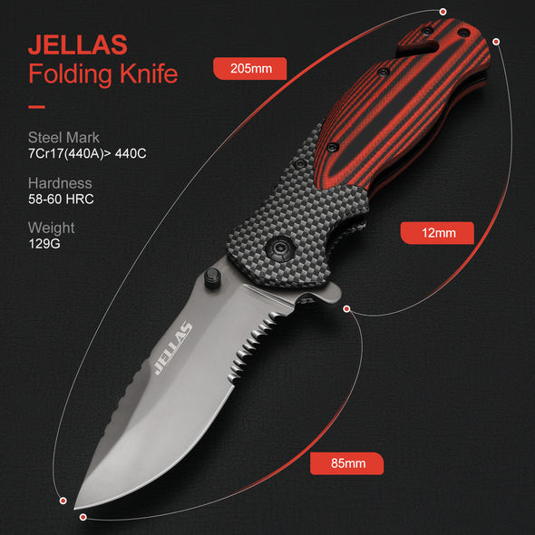 Jellas Tactical Knife -KN03